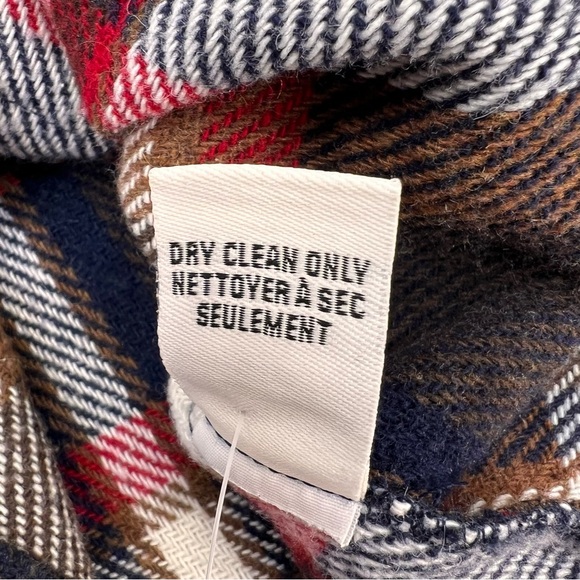 C By One. Cropped Plaid Button Up Jacket SIZE XS - Picture 8 of 13